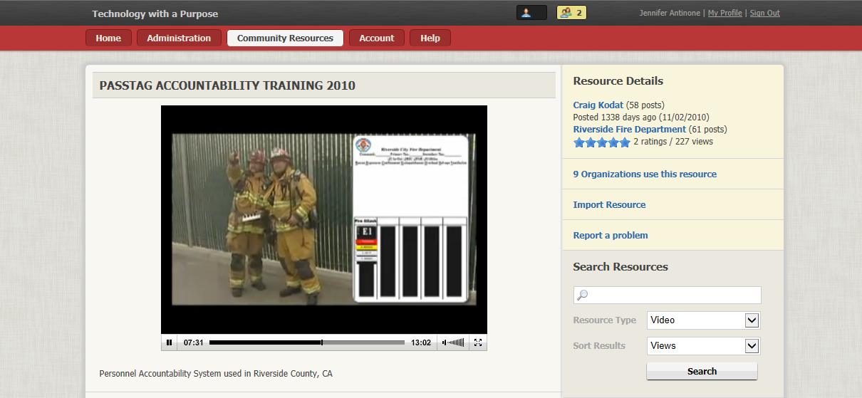 Passtag Accountability Training 